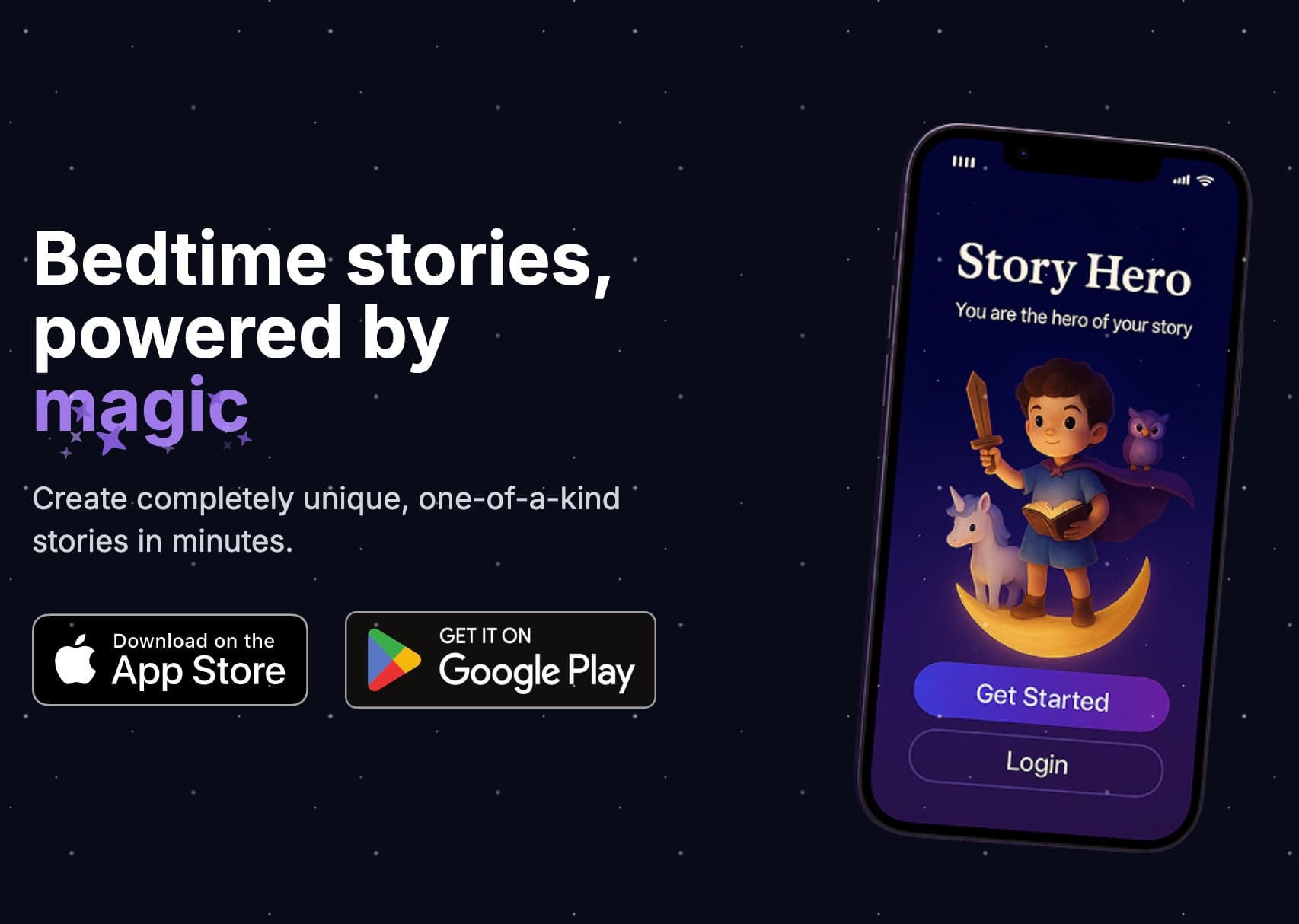 StoryHero screenshot